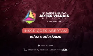 9ª Panorama das Artes Visuais de Cascavel abre as inscrições para artistas do município