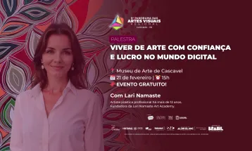 Palestra discute caminhos para viver de arte com confiança e lucro no mundo digital
