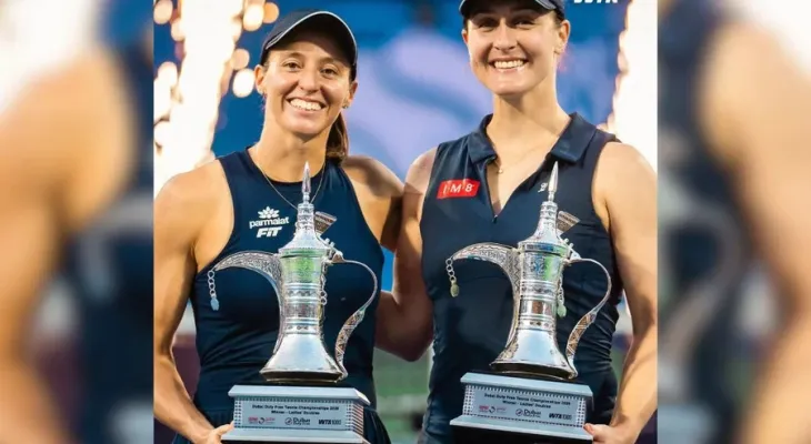 Luisa Stefani conquista título de duplas no WTA 1000 de Dubai