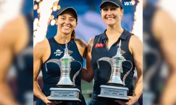 Luisa Stefani conquista título de duplas no WTA 1000 de Dubai