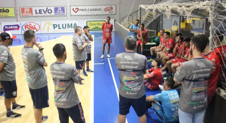 Cascavel Futsal se prepara para o jogo de sábado