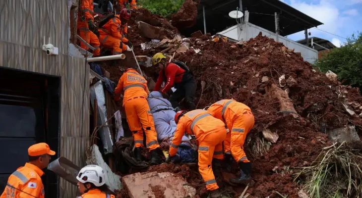 Mortes causadas pelos temporais em Juiz de Fora e Ubá chegam a 53