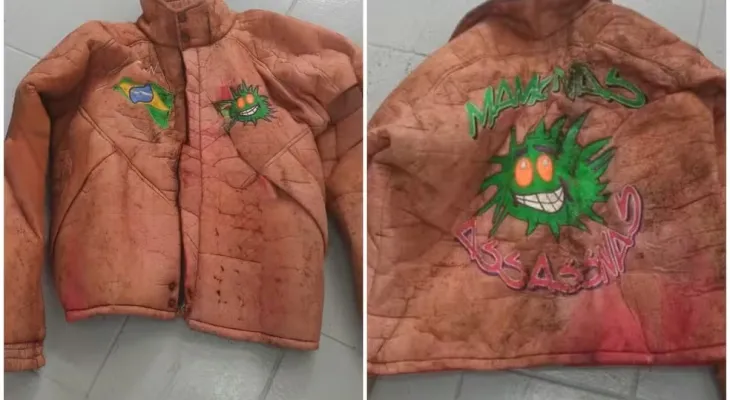 Jaqueta encontrada intacta marca exumação dos Mamonas Assassinas em Guarulhos