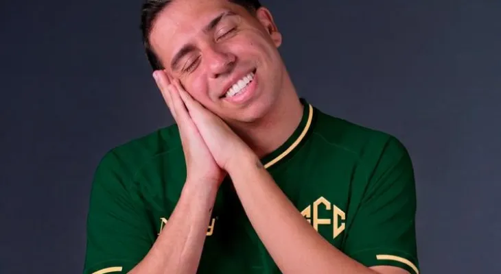 Influencer Lucaneta é anunciado pelo Feira FC e terá primeira chance no futebol profissional