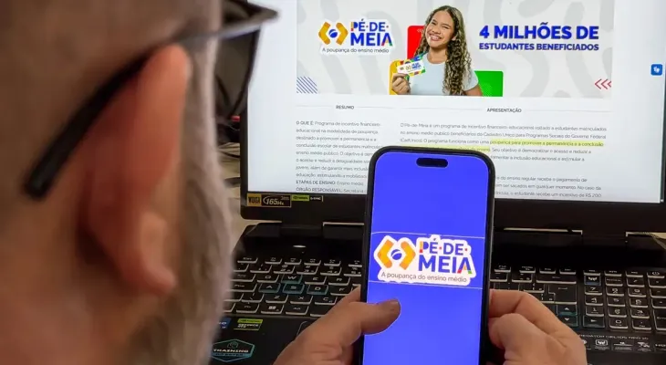 Pé-de-Meia: governo credita pagamento para nascidos em maio e junho