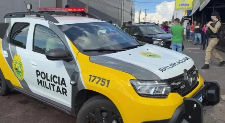 Pai e filho são mortos a tiros em loja de veículos no bairro Parque São Paulo, em Cascavel