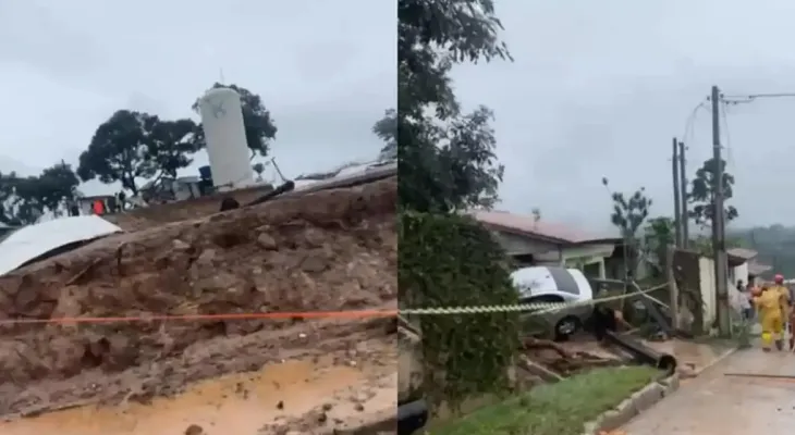 Rompimento de reservatório da Sabesp provoca uma morte em Mairiporã