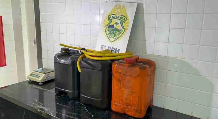 Servidor da Secretaria de Obras é detido suspeito de desvio de combustível em Cascavel