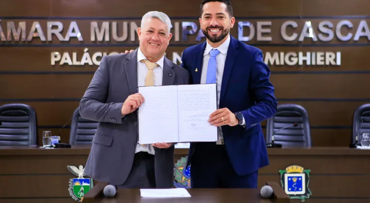 Oto da Panificadora toma posse como vereador em Cascavel por 30 dias