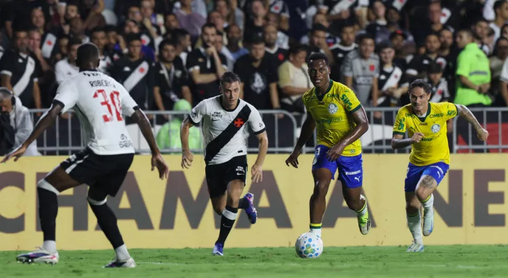 Vasco x Palmeiras: Cruzmantino bate Verdão de virada em estreia de Renato Gaúcho