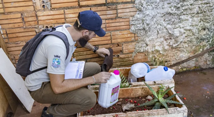 Mutirão contra a dengue chega à região da Vila Portes e Jardim Jupira em Foz do Iguaçu