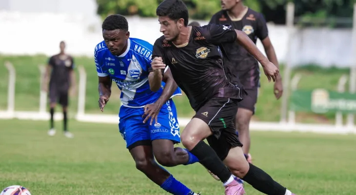 Empate com susto: Nacional e Araucária ficam no 1 a 1 em tarde marcada por atendimento médico