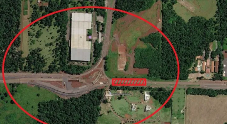 Rodovia das Cataratas será bloqueada nesta sexta-feira para detonação de rochas