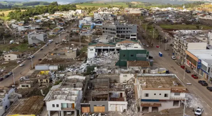 TCE-PR pede informações a Rio Bonito do Iguaçu sobre gastos feitos após tornado