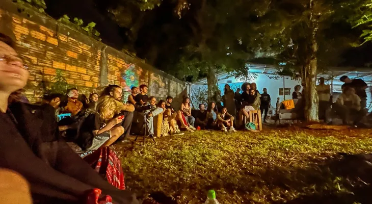 Jardim Multicultural celebra um ano com arte, natureza e cultura independente