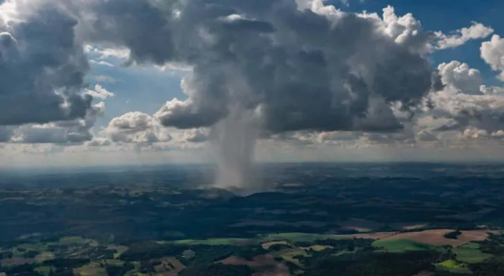 Semana terá chuva, risco de temporais e queda nas temperaturas no Paraná