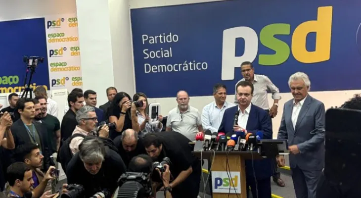 Escolha do nome de Caiado tem baixa adesão entre lideranças do PSD