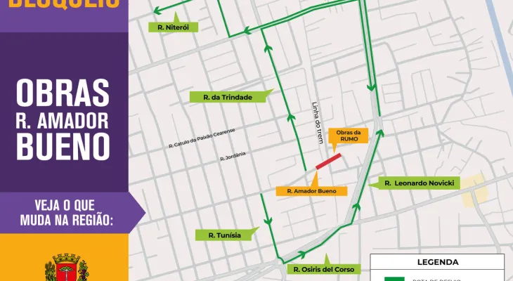 Bloqueio total no Cajuru: Passagem em nível terá interdição neste domingo (5)