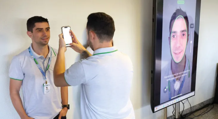 Biometria facial passa a ser usada em 100% dos cursos do Sistema FAEP e reduz burocracia