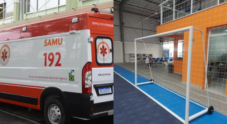 Criança morre em Prudentópolis após ser atingida por trave de futebol em colégio