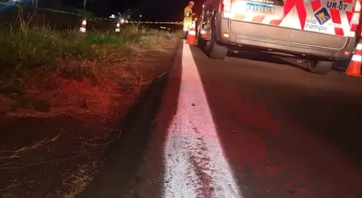 BR-163: Idoso morre atropelado e é arrastado por carro em Sede Alvorada