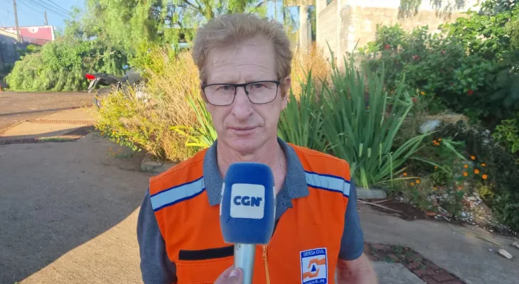 Coordenador da Defesa Civil cai de 4 metros ao retirar enxame em Cascavel