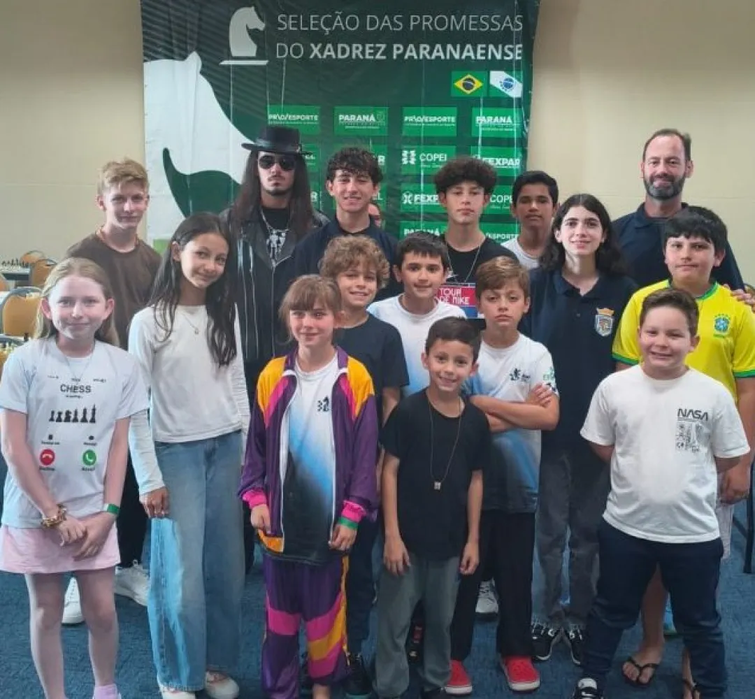 Delegação guarapuava se destaca e conquista pódios no xadrez paranaense