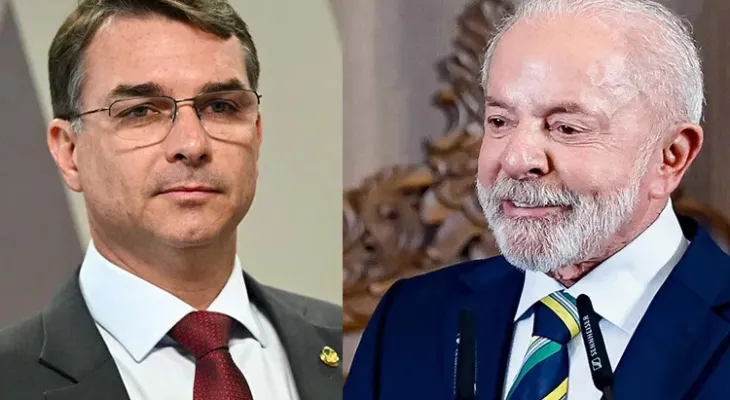 Pesquisa AtlasIntel: Lula e Flávio Bolsonaro aparecem em empate técnico no segundo turno