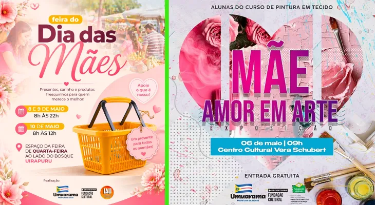 Umuarama abre inscrições para expositores da Feira Especial do Dia das Mães; veja como participar