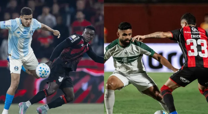 Rodada negativa: Coritiba sofre 4 a 1 do Vitória e Furacão fica no zero com Grêmio na Arena