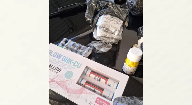 PRF e Receita Federal apreendem anabolizantes e medicamentos importados na BR-277 em Cascavel