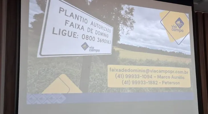 BR-369: Reunião em Corbélia vai discutir regularização de plantios às margens da rodovia