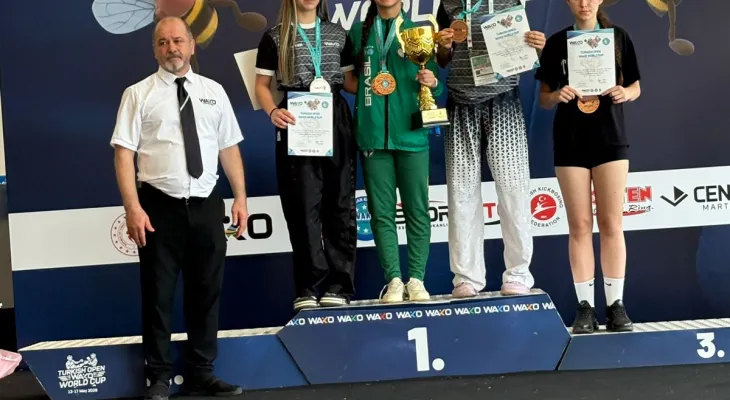 Kickboxing: Vitória Camargo faz história no Mundial da Turquia