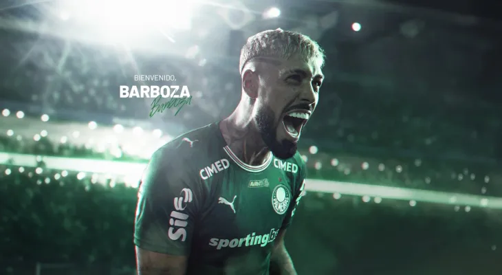 Palmeiras oficializa zagueiro Alexander Barboza com contrato até 2028