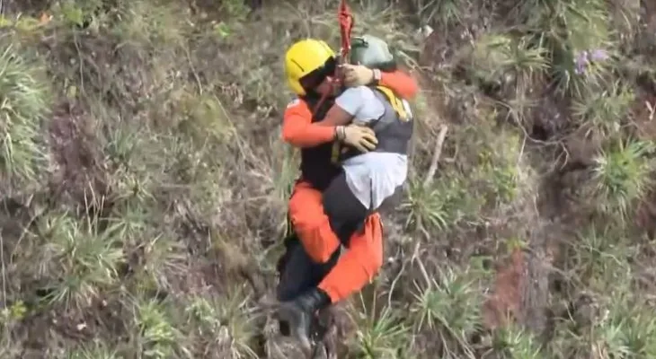 Mulher jogada de penhasco na Grande BH pediu medida protetiva 2 dias antes do crime