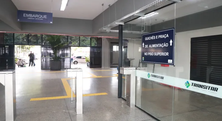 Catracas eletrônicas começam a funcionar segunda-feira (01) na Rodoviária de Cascavel