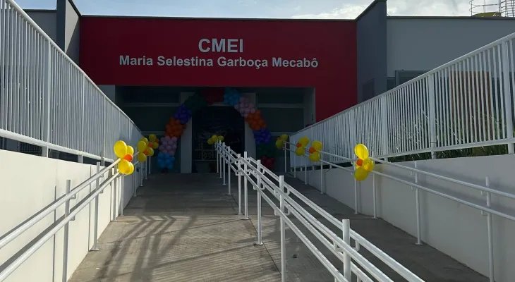 Novo CMEI do bairro Maria Luiza começa a atender crianças nesta segunda-feira e