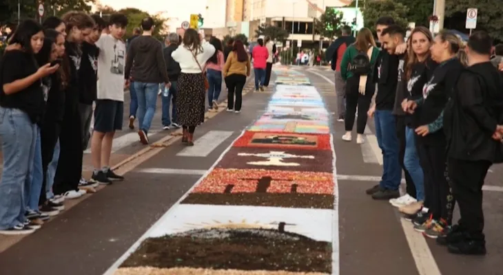 Corpus Christi em Cascavel deve reunir 10 mil fiéis e terá tapete de 2 km