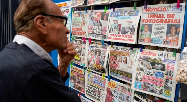 Sánchez e Keiko disputam voto a voto eleição presidencial no Peru; veja
