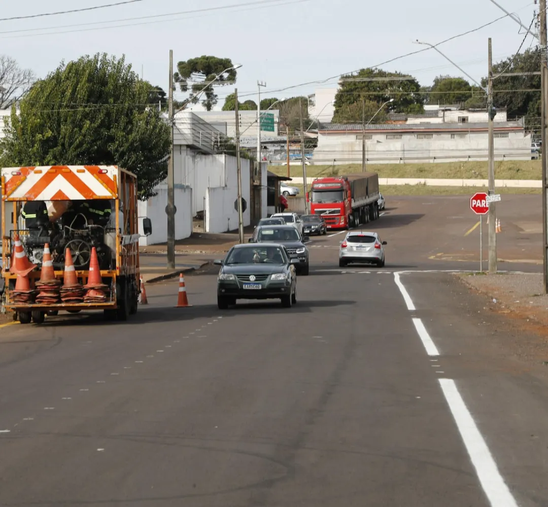 Novo binário entra em operação no São Cristóvão e muda trânsito em cinco ruas de Cascavel