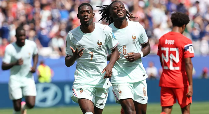 Copa do Mundo: com show de Dembélé, goleia o time reserva da Noruega