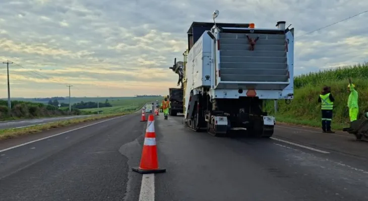 Via Campo intensifica obras em rodovias do Oeste do Paraná nesta semana
