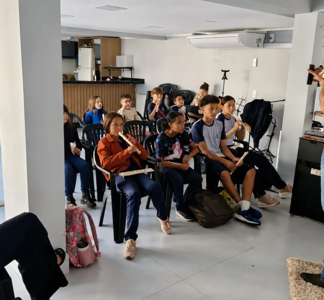 Projeto oferece 160 vagas gratuitas para aulas de instrumentos musicais em Cascavel