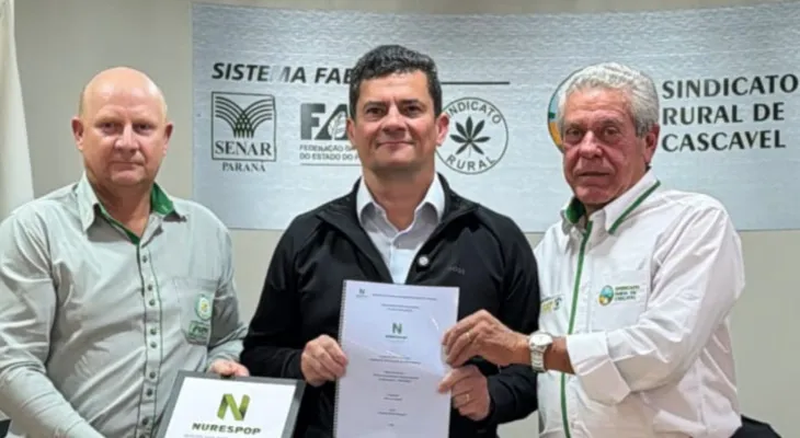 Produtores do Oeste entregam pauta do agro a Sergio Moro e cobram compromisso com o setor