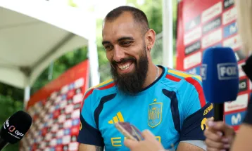 Borja Iglesias ironiza encontro com Trump antes da final da Copa do Mundo: 