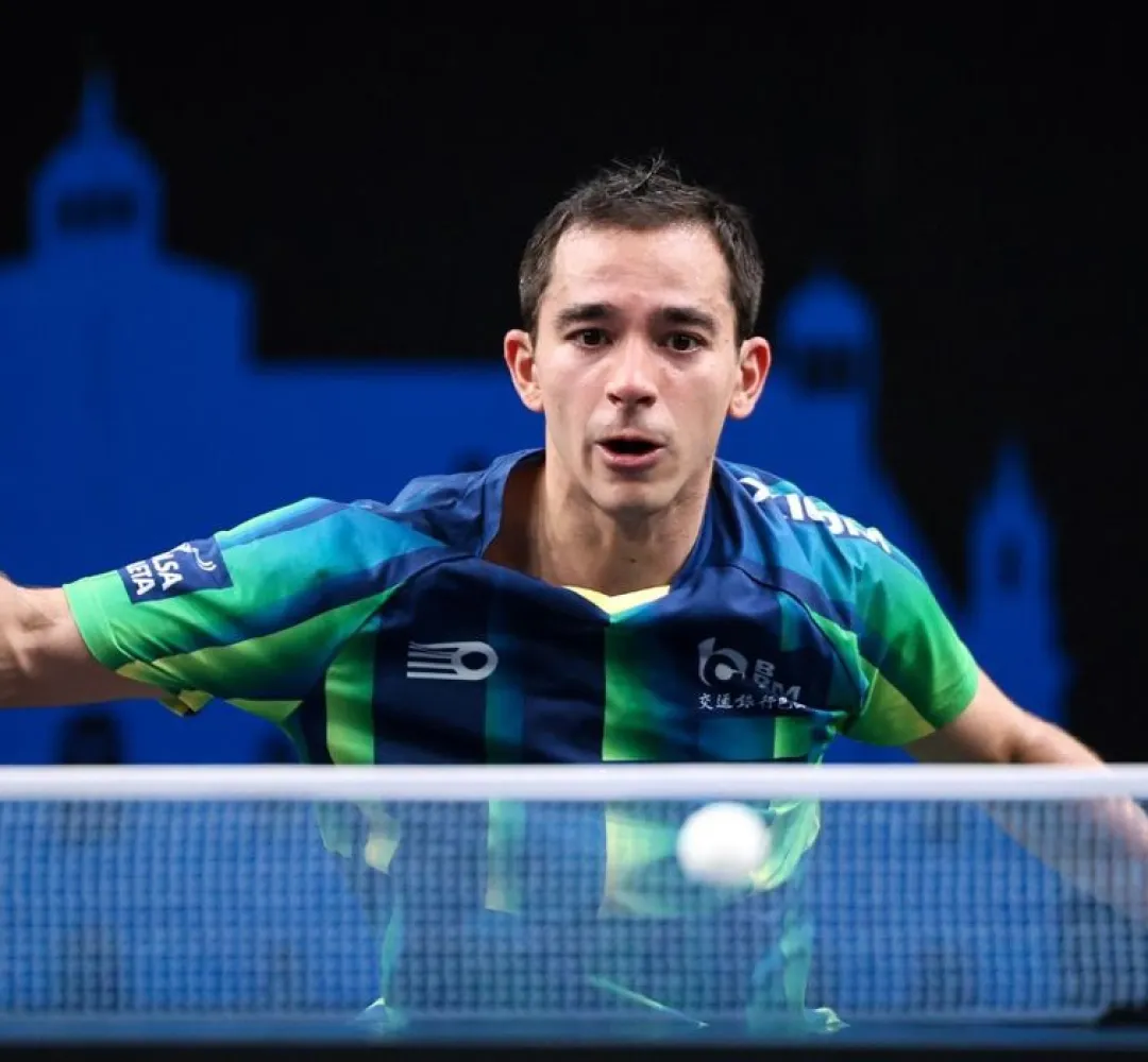 Hugo Calderano vence francês e conquista o título do WTT Star Contender diante da torcida brasileira