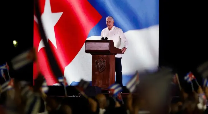Presidente de Cuba chama sanções dos EUA de 