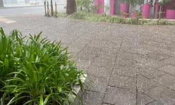 Granizo atinge Cascavel e reforça alerta para temporais no Oeste do Paraná