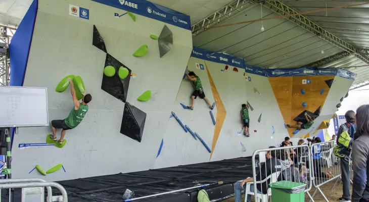 Curitiba recebe Campeonato Brasileiro de Escalada Esportiva nos dias 8 e 9 de agosto
