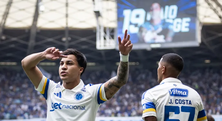 Cruzeiro vence o Mirassol e sobe para a quinta posição no Brasileirão